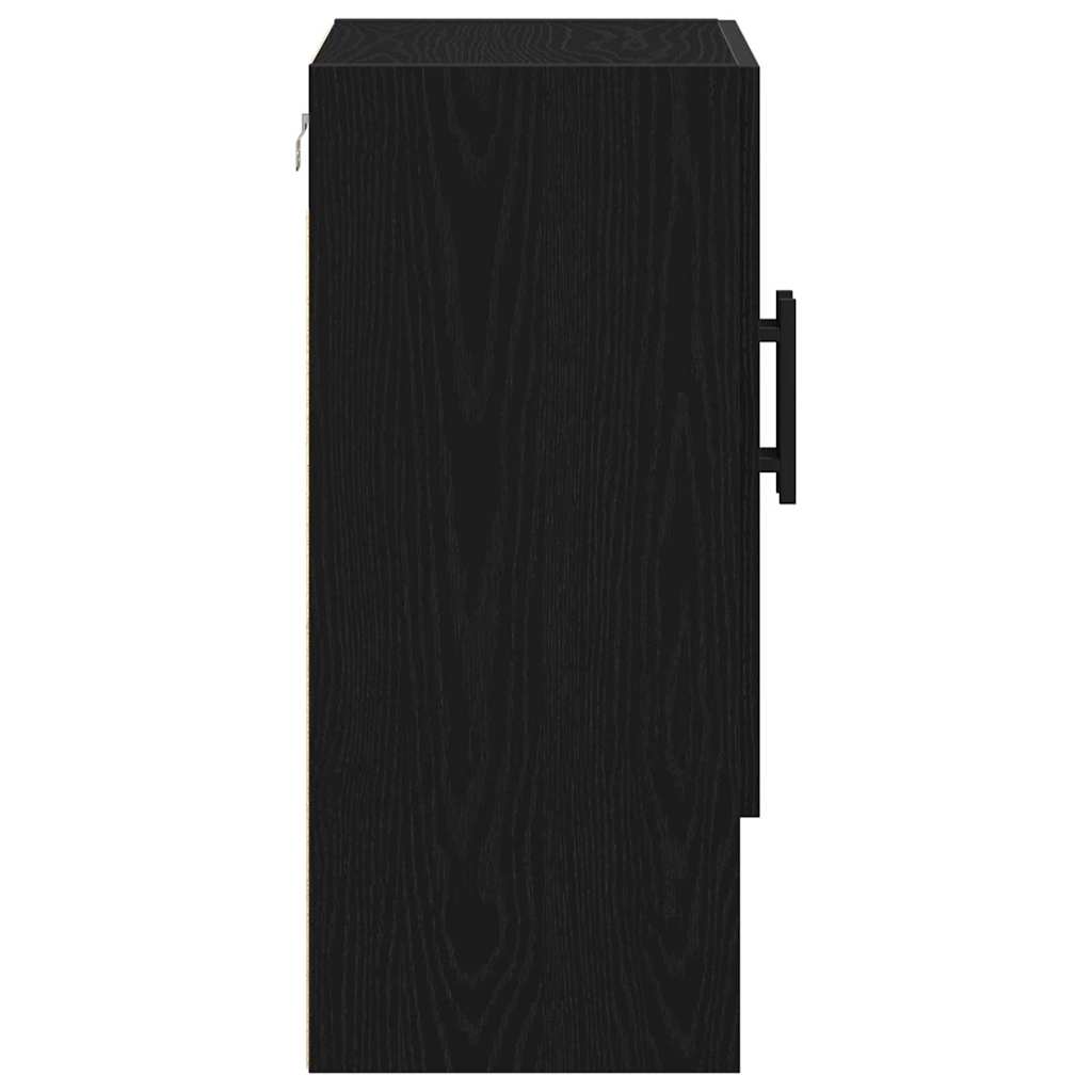Væghængt skab 60 x 31 x 70 cm Konstrueret træ Sort eg