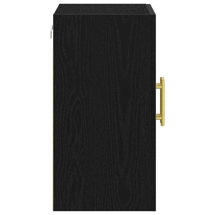 Væghængt skab 60 x 31 x 70 cm Konstrueret træ Sort eg