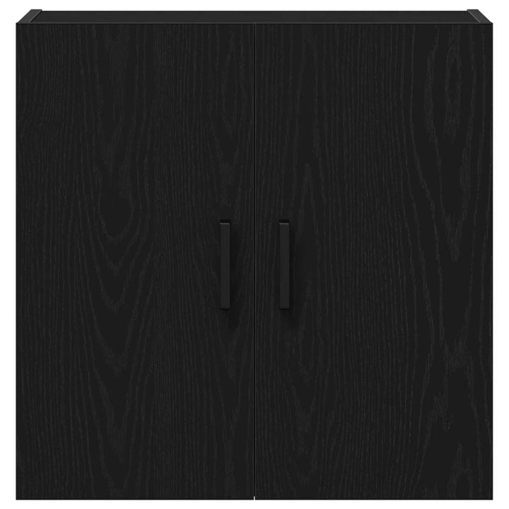 Væghængt skab Sort eg 60 x 31 x 60 cm Konstrueret træ