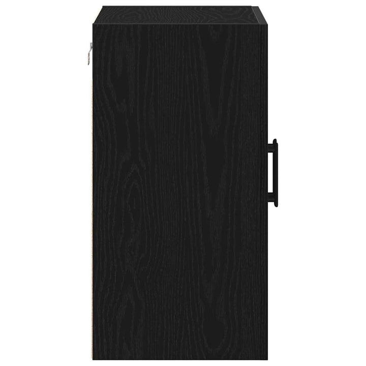 Væghængt skab Sort eg 60 x 31 x 60 cm Konstrueret træ