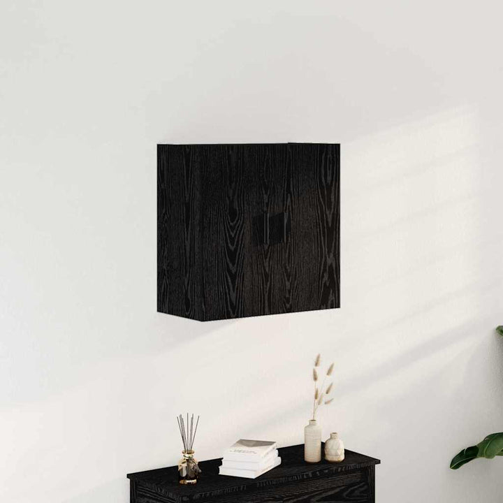 Væghængt skab 60 x 31 x 60 cm Konstrueret træ Sort eg