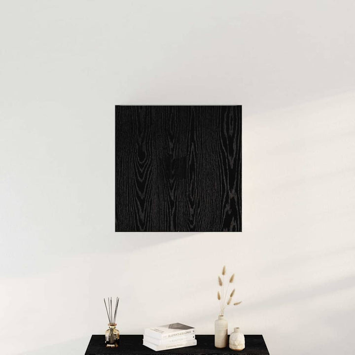 Væghængt skab 60 x 31 x 60 cm Konstrueret træ Sort eg