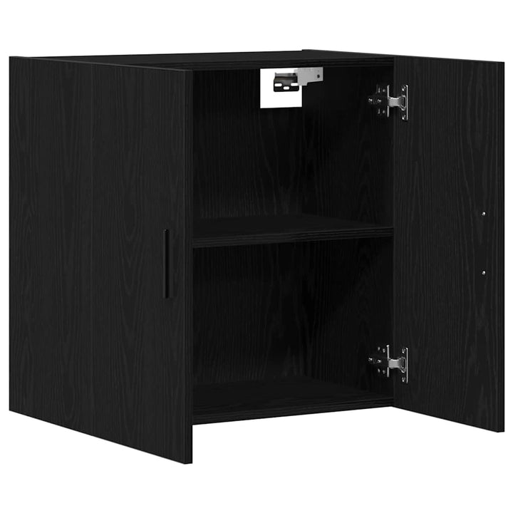 Væghængt skab 60 x 31 x 60 cm Konstrueret træ Sort eg