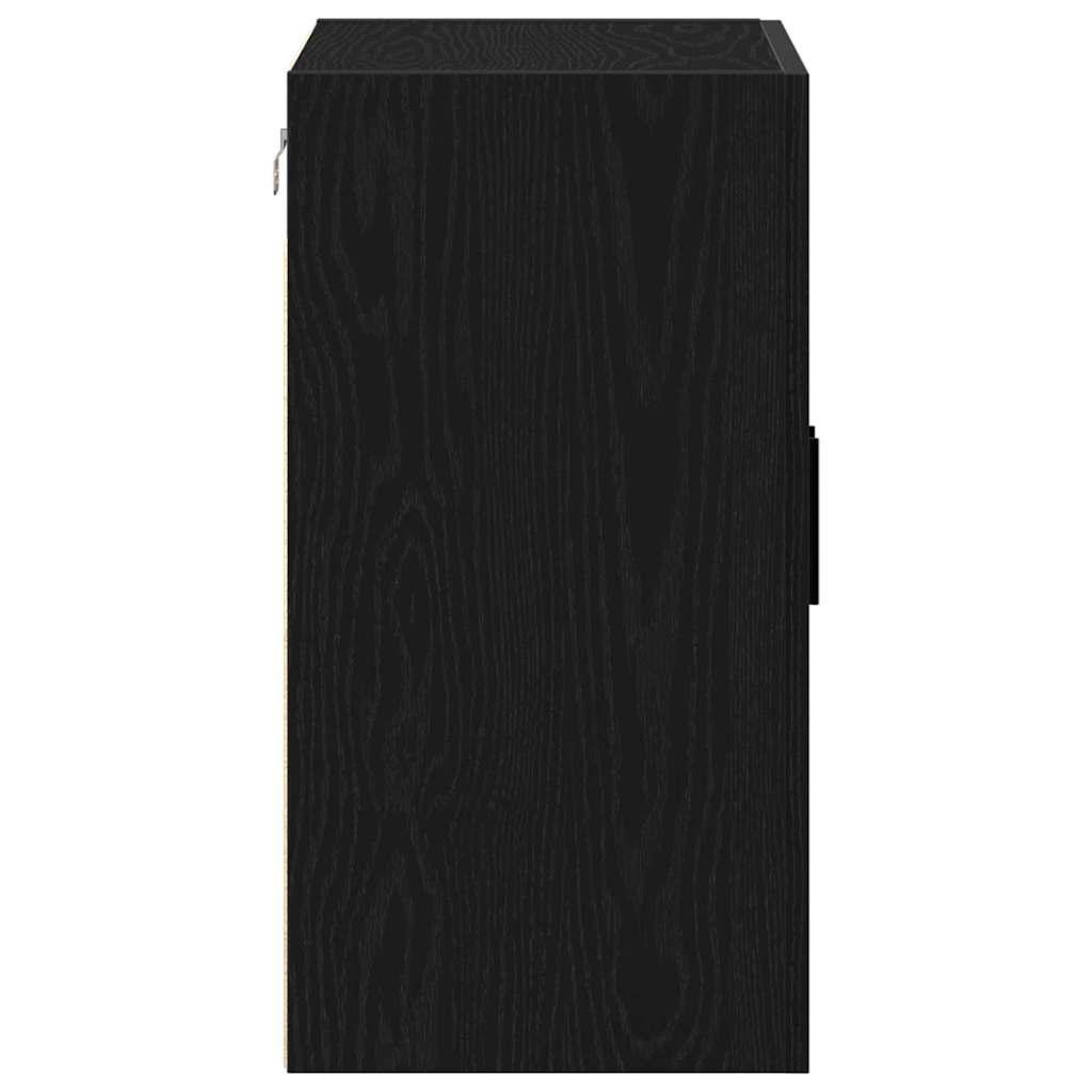Væghængt skab 60 x 31 x 60 cm Konstrueret træ Sort eg