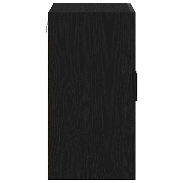 Væghængt skab 60 x 31 x 60 cm Konstrueret træ Sort eg