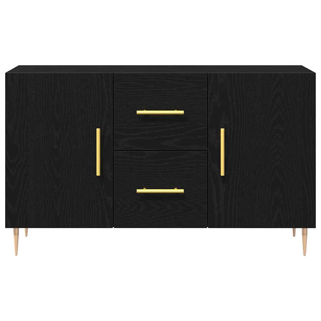 Sideboard Sort eg 100 x 36 x 60 cm Konstrueret træ