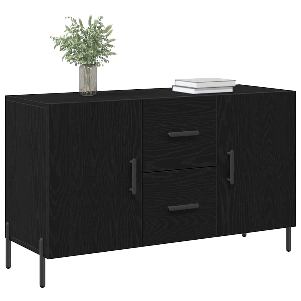 Sideboard Sort eg 100 x 36 x 60 cm Konstrueret træ