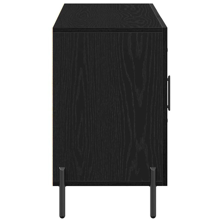 Sideboard Sort eg 100 x 36 x 60 cm Konstrueret træ