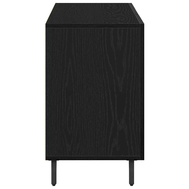 Sideboard Sort eg 100 x 36 x 60 cm Konstrueret træ
