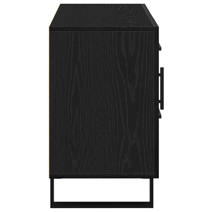 Sideboard Sort eg 100 x 36 x 60 cm Konstrueret træ