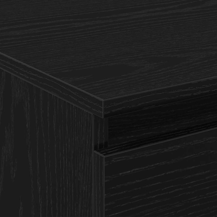 Sofabord Sort eg 90 x 50 x 36,5 cm Konstrueret træ