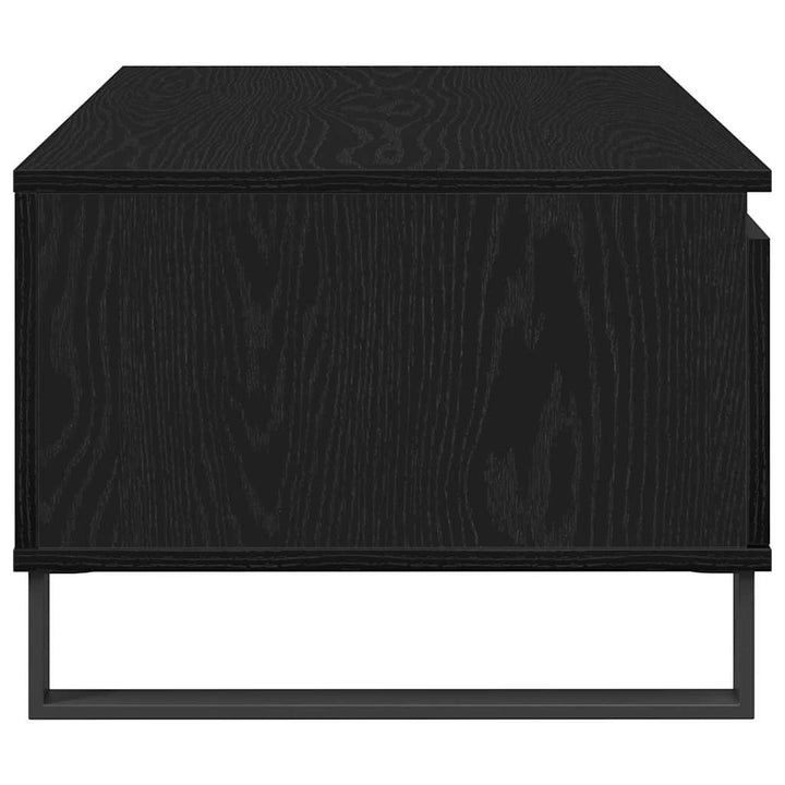 Sofabord Sort eg 90 x 50 x 36,5 cm Konstrueret træ