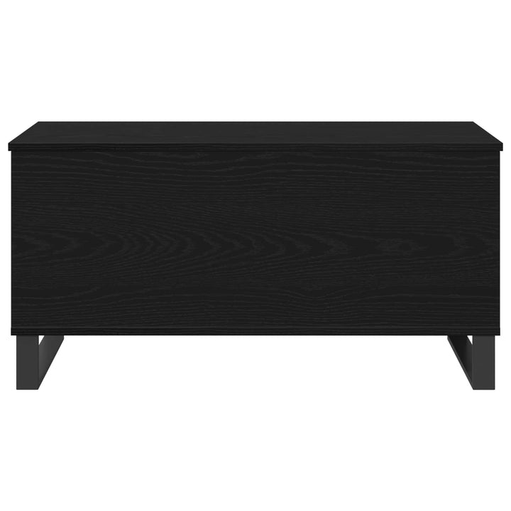 Sofabord Sort eg 90 x 44,5 x 45 cm Konstrueret træ