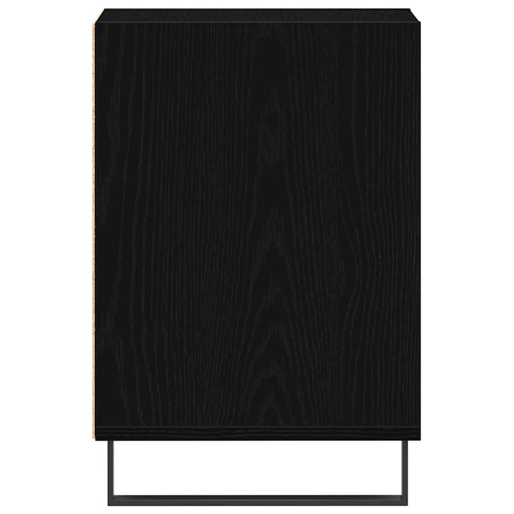 TV-møbelsæt Sort eg 100 x 35 x 55 cm Konstrueret træ