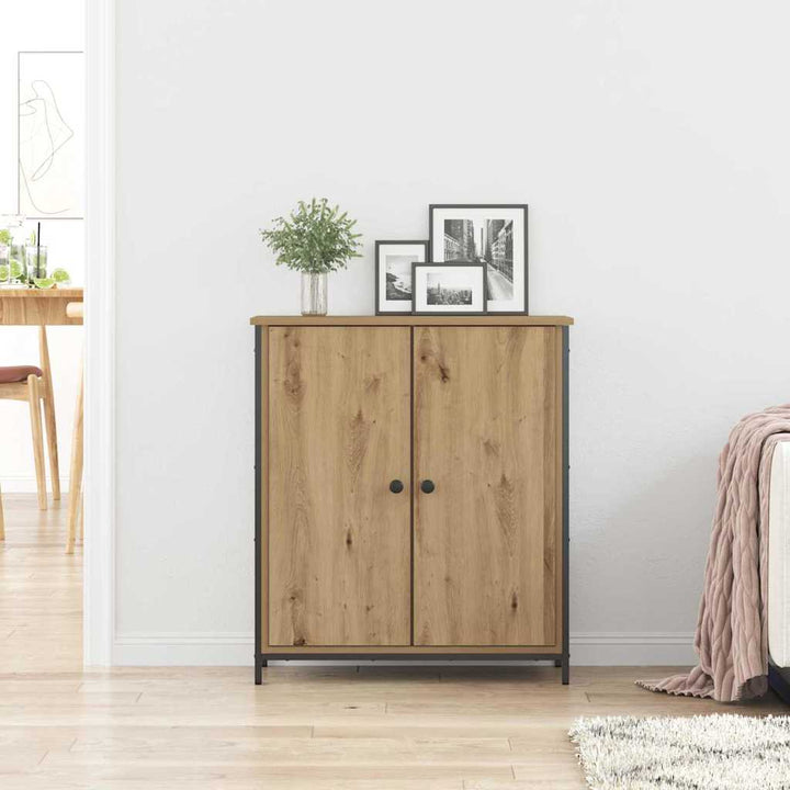 Sideboard Artisan Egetræ 70 x 30 x 80 cm Konstrueret træ