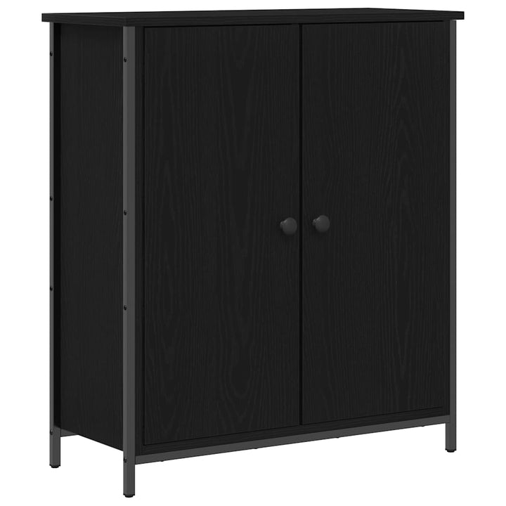 Sideboard Sort eg 70 x 30 x 80 cm Konstrueret træ