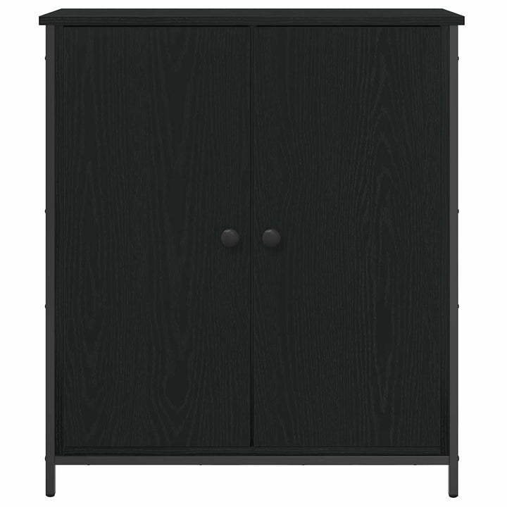 Sideboard Sort eg 70 x 30 x 80 cm Konstrueret træ