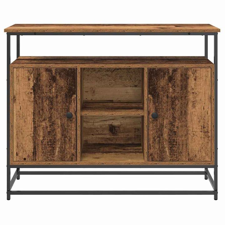 Sideboard Gammelt træ 100 x 35 x 80 cm Konstrueret træ