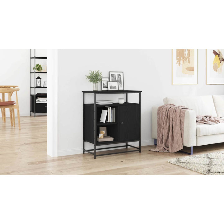 Sideboard Sort eg 69 x 35 x 80 cm Konstrueret træ