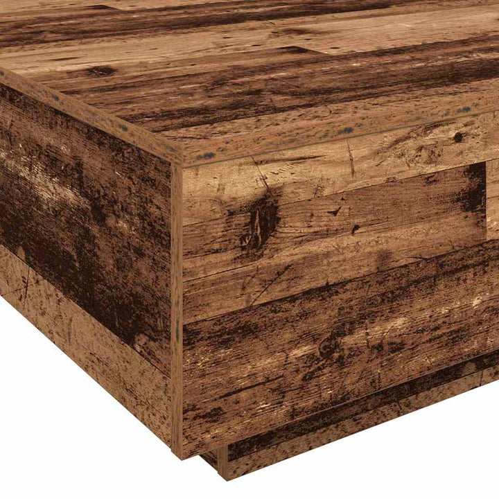 Sofabord Gammelt træ 55 x 55 x 31 cm Konstrueret træ