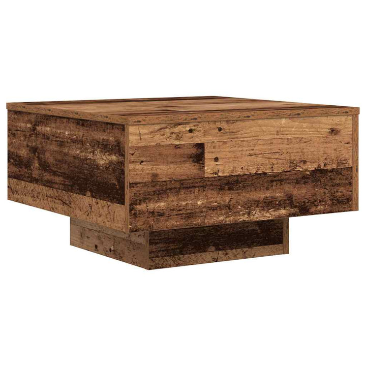 Sofabord Gammelt træ 55 x 55 x 31 cm Konstrueret træ