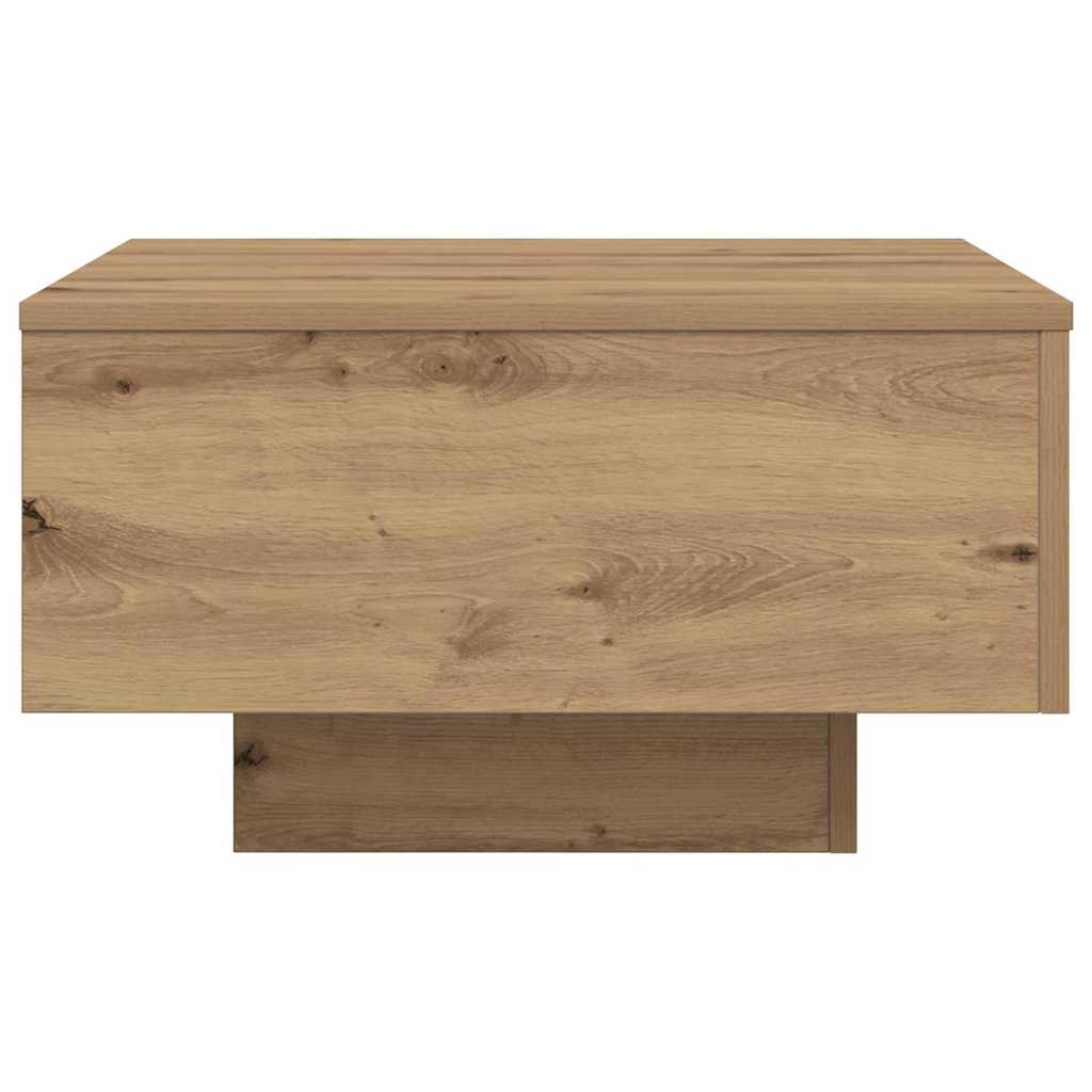 Sofabord Artisan Egetræ 55 x 55 x 31 cm Konstrueret træ