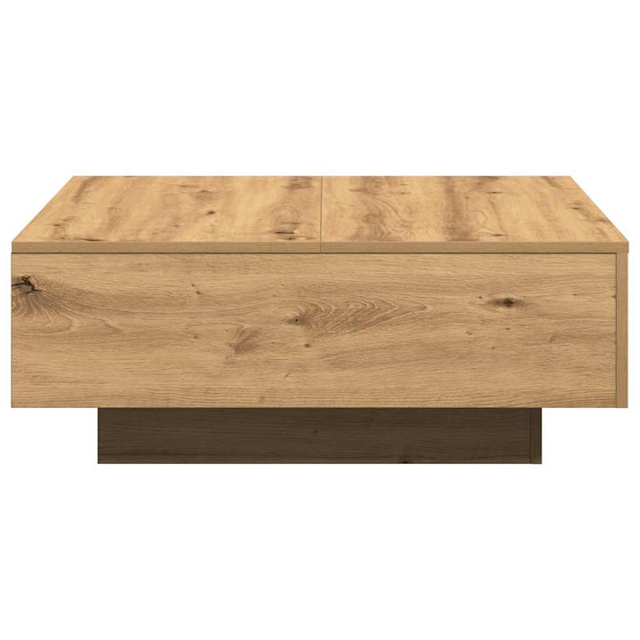 Sofabord Artisan Egetræ 80 x 80 x 31 cm