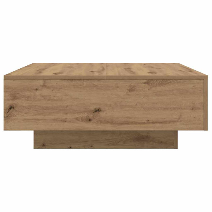 Sofabord Artisan Egetræ 80 x 80 x 31 cm Konstrueret træ
