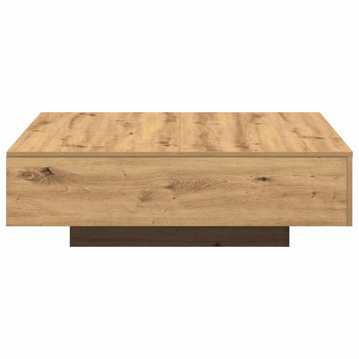 Sofabord Artisan Egetræ 100 x 100 x 31 cm