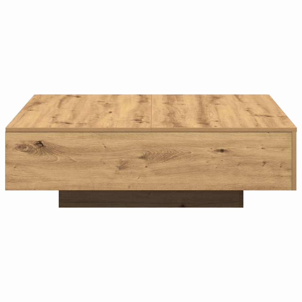 Sofabord Artisan Egetræ 100 x 100 x 31 cm