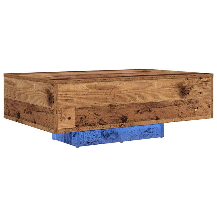 Sofabord Gammelt træ 85 x 55 x 31 cm Konstrueret træ