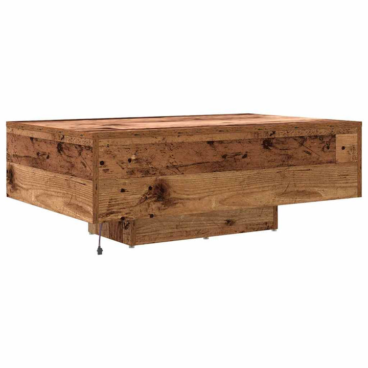 Sofabord Gammelt træ 85 x 55 x 31 cm Konstrueret træ