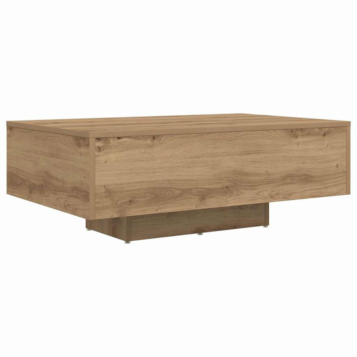 Sofabord Artisan Egetræ 85 x 55 x 31 cm Konstrueret træ