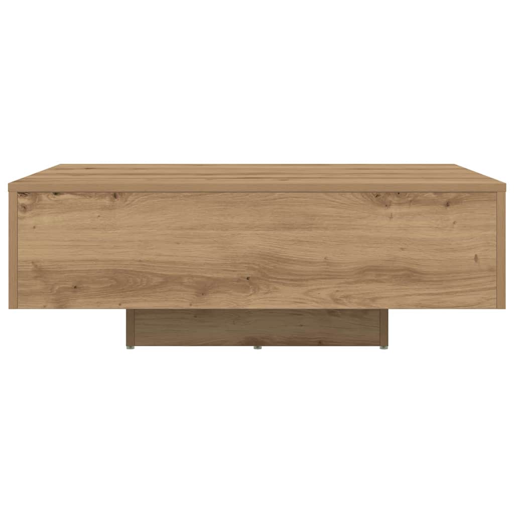 Sofabord Artisan Egetræ 85 x 55 x 31 cm Konstrueret træ