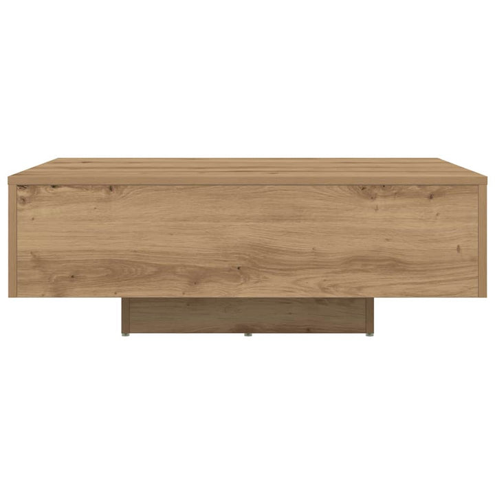 Sofabord Artisan Egetræ 85 x 55 x 31 cm Konstrueret træ