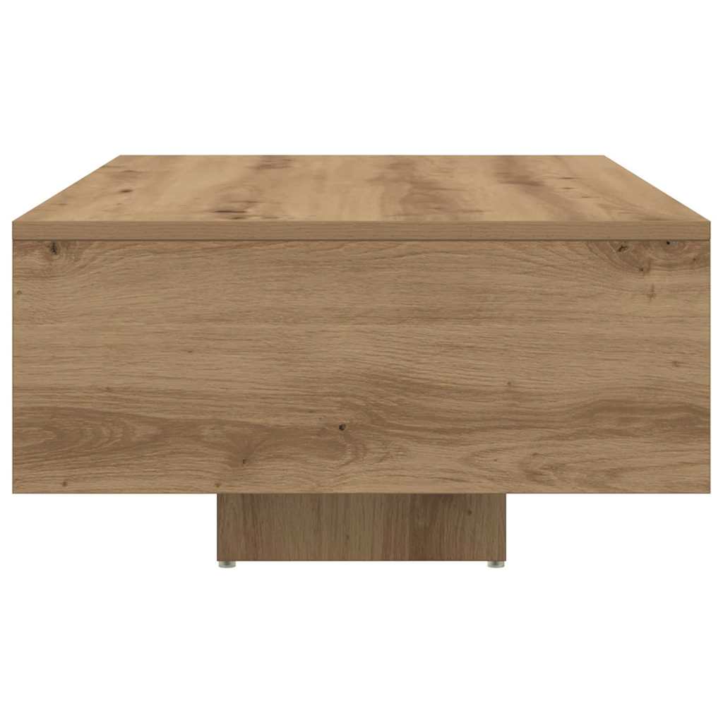 Sofabord Artisan Egetræ 85 x 55 x 31 cm Konstrueret træ