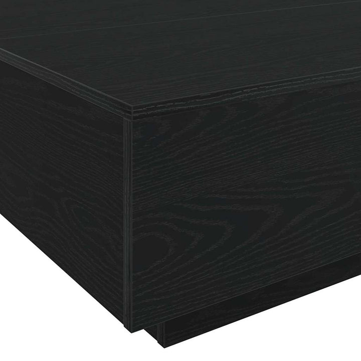 Sort eg 85 x 55 x 31 cm Konstrueret træ