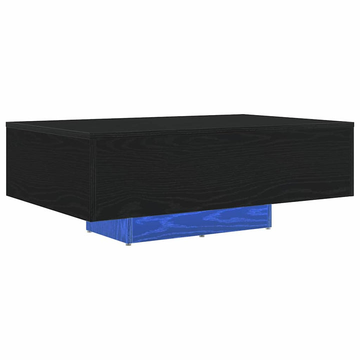 Sort eg 85 x 55 x 31 cm Konstrueret træ