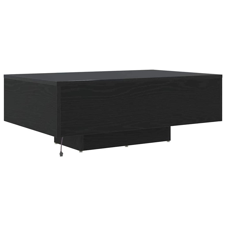 Sort eg 85 x 55 x 31 cm Konstrueret træ
