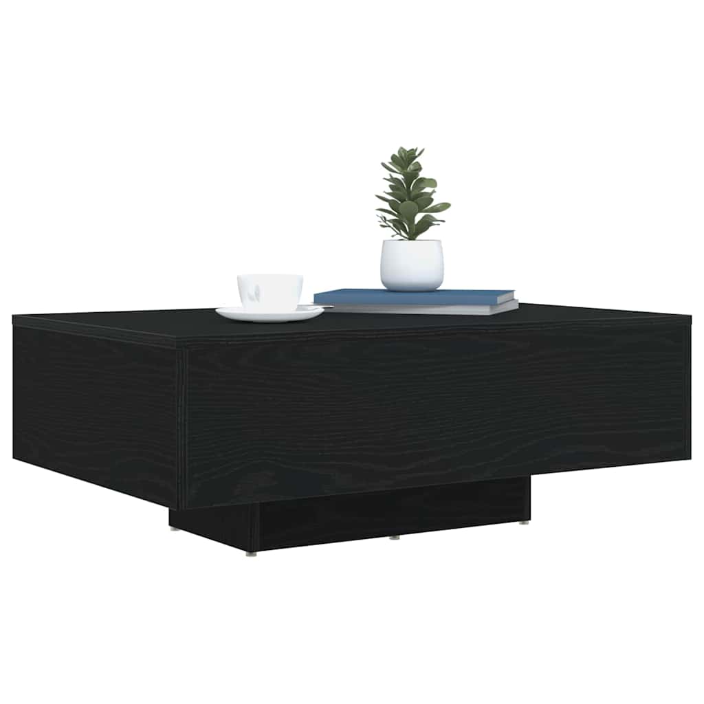Sort eg 85 x 55 x 31 cm Konstrueret træ