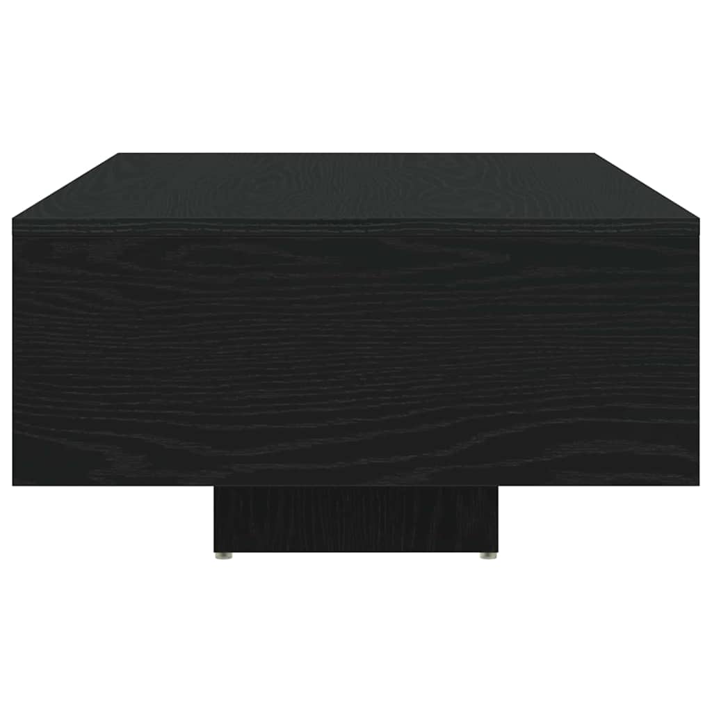 Sort eg 85 x 55 x 31 cm Konstrueret træ