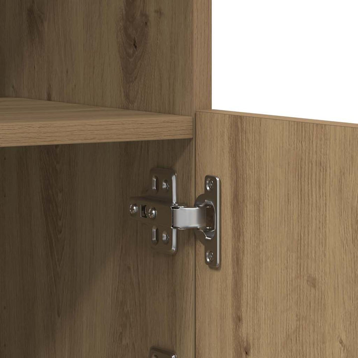 LED Sideboard Artisan-eg 81 x 37 x 100 cm Konstrueret træ