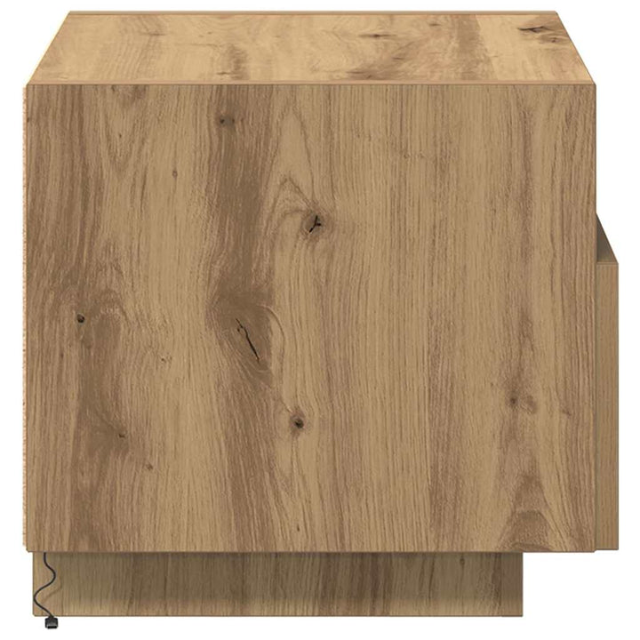 Natskab 2 pcs Artisan Egetræ 40 x 39 x 37 cm Konstrueret træ