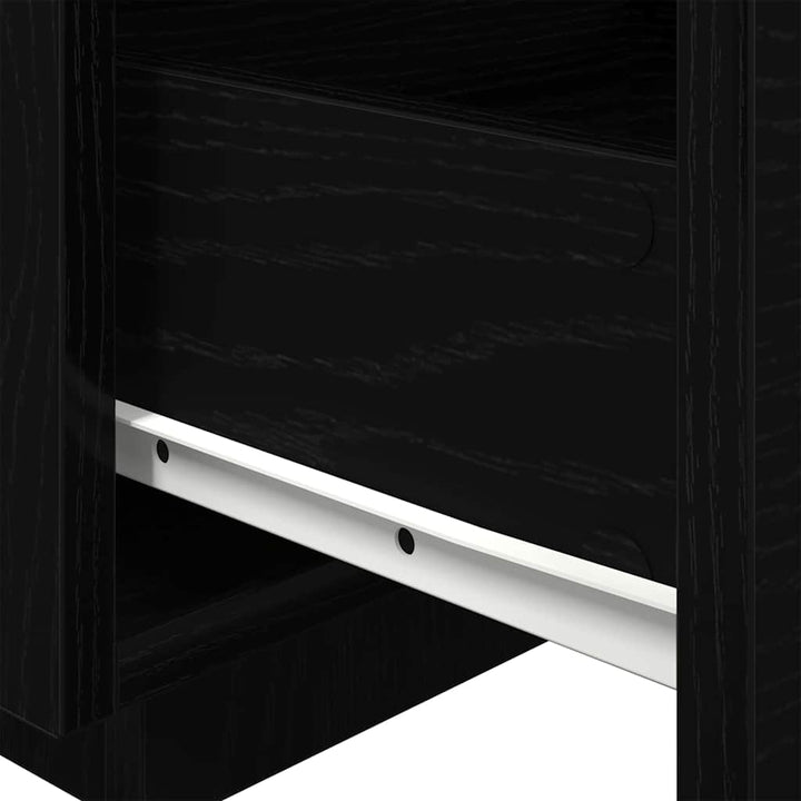 Natskab Sort eg 40 x 39 x 37 cm Konstrueret træ
