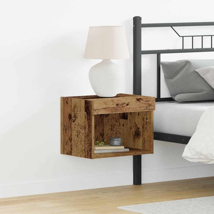 TV-møbelsæt 2 pcs Gammelt træ 40 x 30 x 30 cm Konstrueret træ