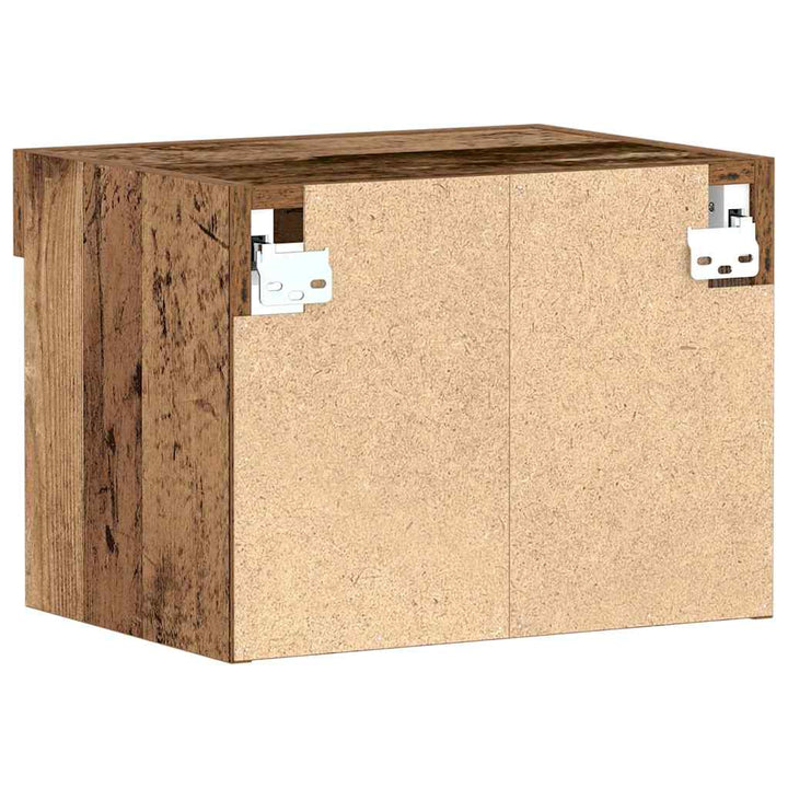 TV-møbelsæt 2 pcs Gammelt træ 40 x 30 x 30 cm Konstrueret træ