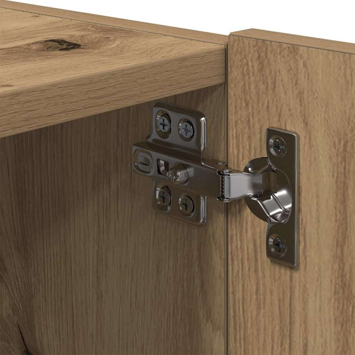 TV vægskab 100 x 35 x 31 cm Artisan Egetræ Konstrueret træ