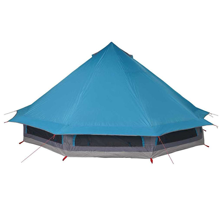 Tipi telt med tag med opbevaring Blå 508 x 470 x 300 cm taft