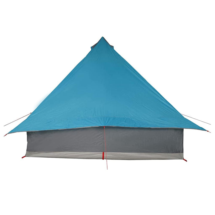 Tipi telt med tag med opbevaring Blå 358 x 296 x 258 cm taft