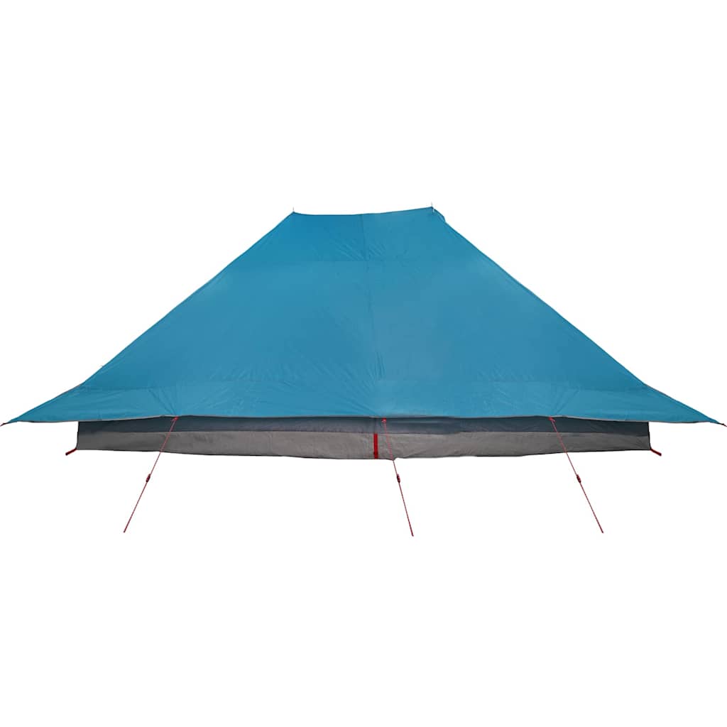 Tipi telt med tag med opbevaring Blå 660 x 456 x 200 cm taft